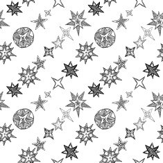 Hand Drawn Stars N7