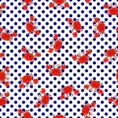Seamless Tileable Nautical Themed Vector Background or Wallpaper N3