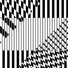 abstract black and white geometry stripe pattern background