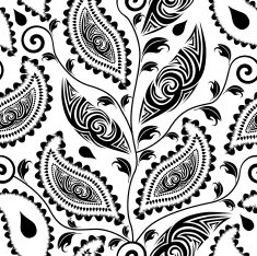 Art paisley pattern