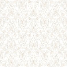 Seamless greek Art Nouveau pattern
