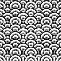 abstract black and white curve pattern background N2