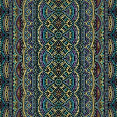 Abstract vector tribal ethnic pattern N38