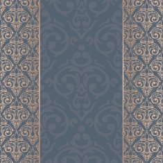 Vector seamless baroque damask luxury background N7