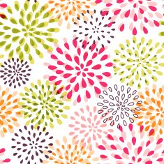 Modern Floral Seamless Pattern