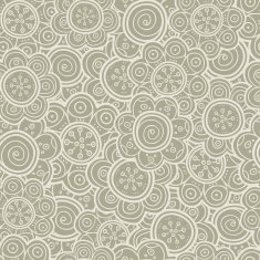 Floral seamless pattern Vector illustration Background shapes