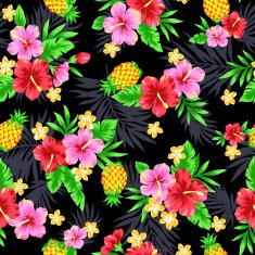pattern of Hibiscus N22