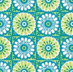 flowers pattern N17