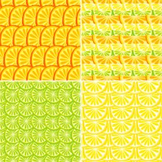 Citrus Seamless Patterns