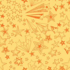 Seamless background - FLying stars