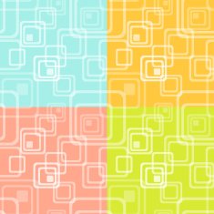 Seamless pattern squares