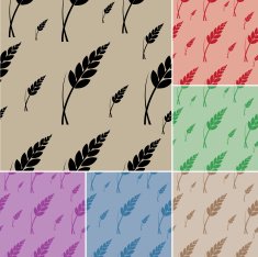 Wheat Seamless Pattern N2