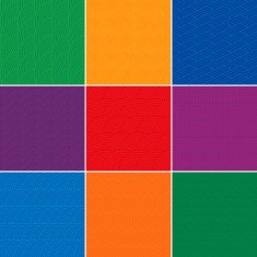 Set of Colourful Geometric Seamless Patterns N2