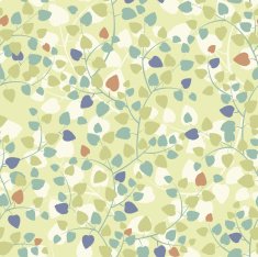 Simple Vines Seamless Pattern