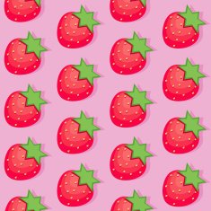 Seamless Strawberry Pattern