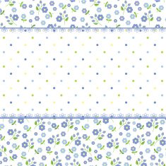 Blue floral background N3