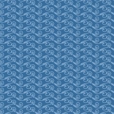 Simple Repeating Waves Pattern