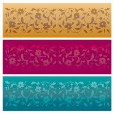 floral wallpaper N115