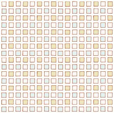 Hand Drawn Square - Seamless Pattern N2