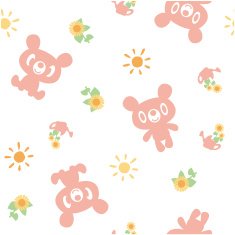 Bear and sunflower N2