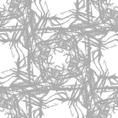 Barbed Charcoal Seamless Pattern