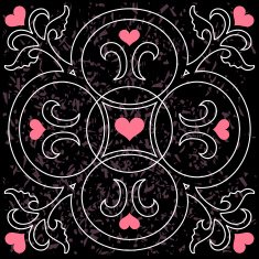 pattern heart N2