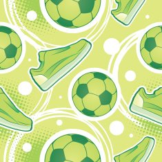 Soccer Seamless Pattern N3