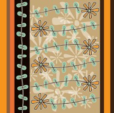 Flower pattern N95