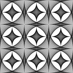 geometric pattern N163