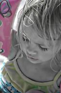 girl child playing