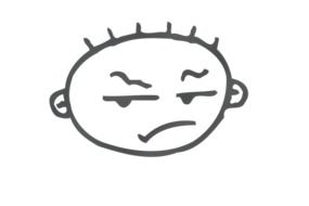 Face of boy clipart
