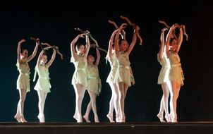 ballerinas on stage