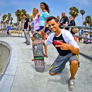 cute skater boy