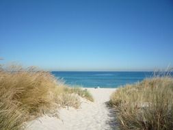 picturesque beach in Fremantle