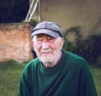 portrait of old male