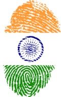 india flag fingerprint