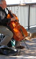 old street musician