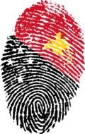 fingerprint flag of papua new guinea