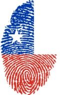 chile flag fingerprint