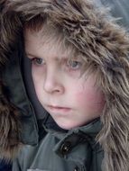 boy with hat on his head