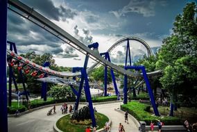 roller coaster as extreme entertainment