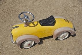 yellow car for children