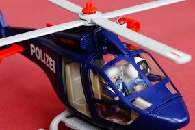 toy police helicopter