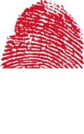 indonesia flag fingerprint country drawing