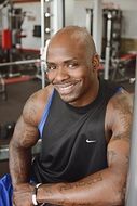 fitness black guy exercise healthy sport
