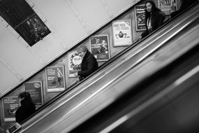 people in subway station