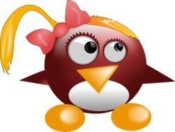 Picture of penguin girl