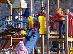 children on the playground