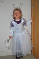 Child in princess dress