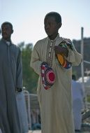 egyptian street seller child